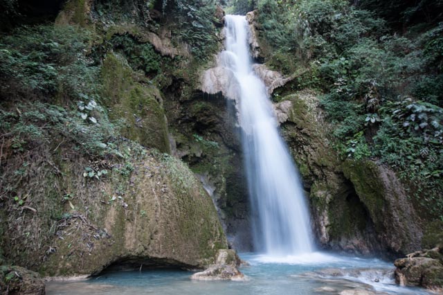 Waterfalls outside Luang Prabang