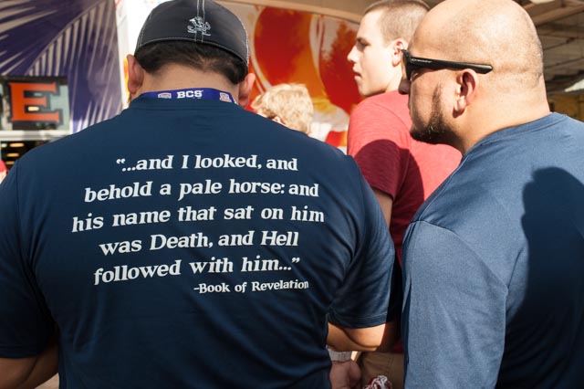 The night was certainly apocalyptic for Notre Dame fans