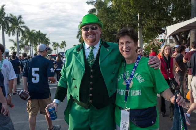 And when you turned around there was yet another leprechaun 