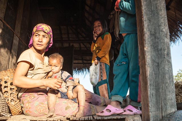 Villagers near Muang Sing