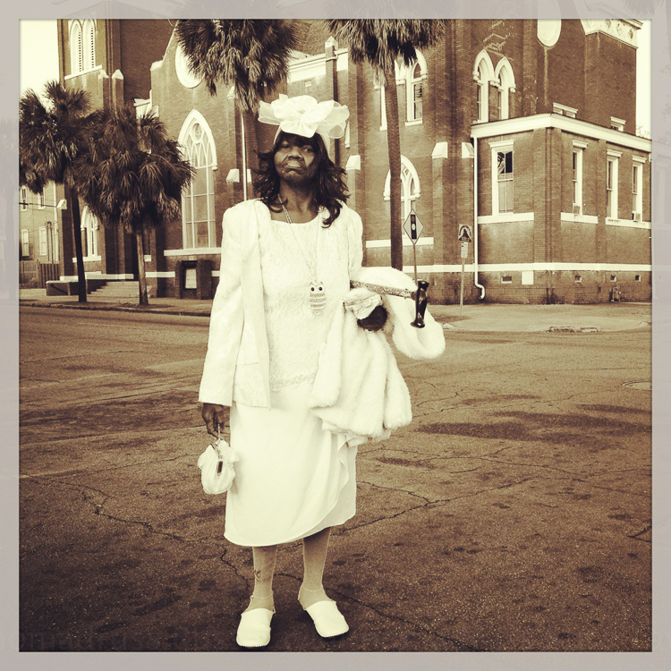 Ms Henrietta on Easter Morning, Savannah, Georgia